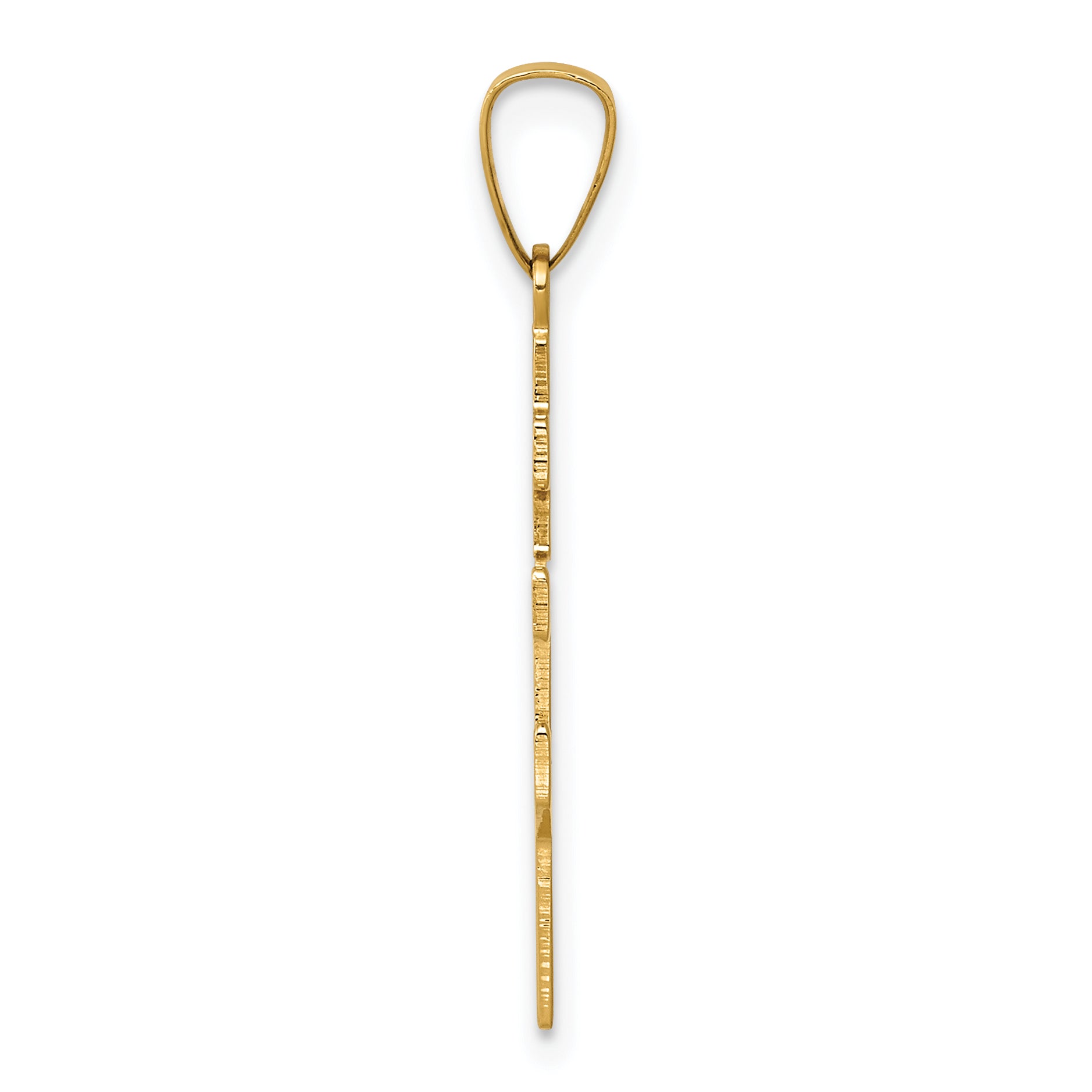 14k Yellow Gold 14k Eastern Orthodox Cross Charm