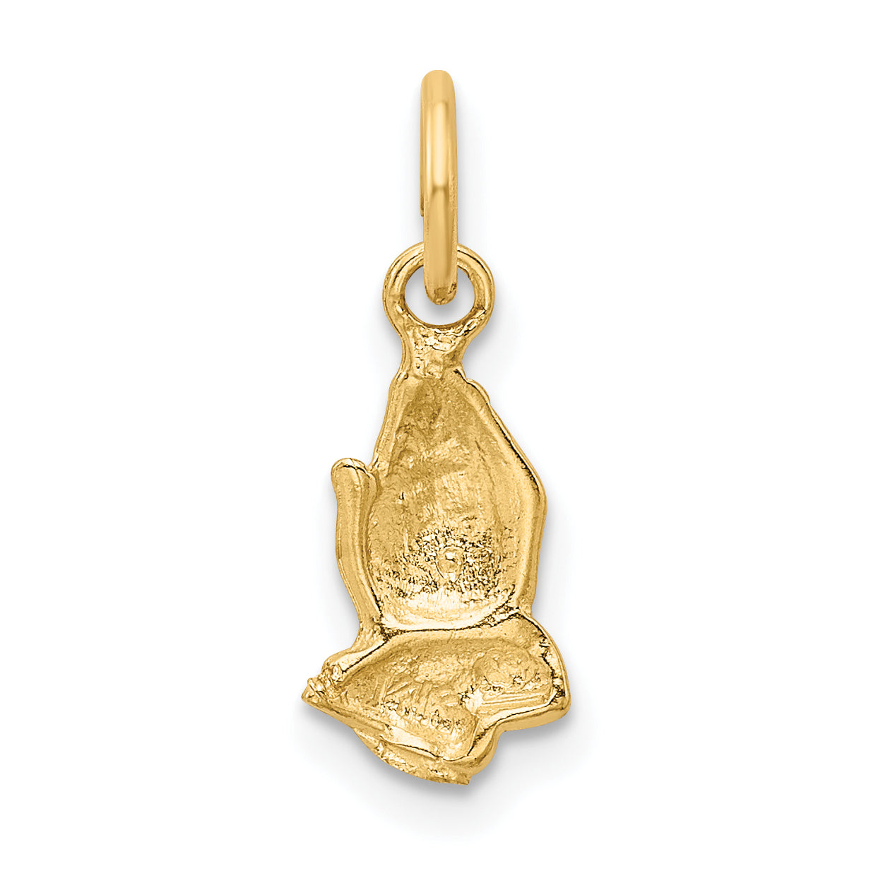 14k Yellow Gold 14k Praying Hands Charm