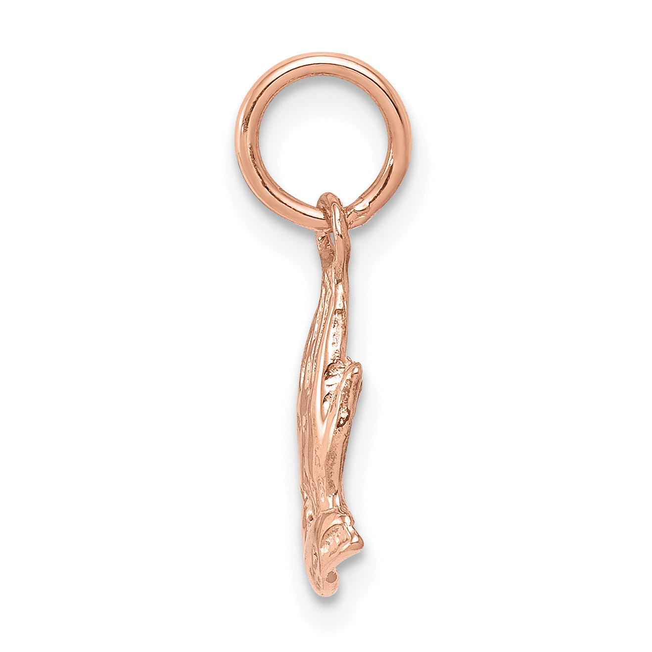 14k Rose Gold 14k Rose Gold Praying Hands Charm