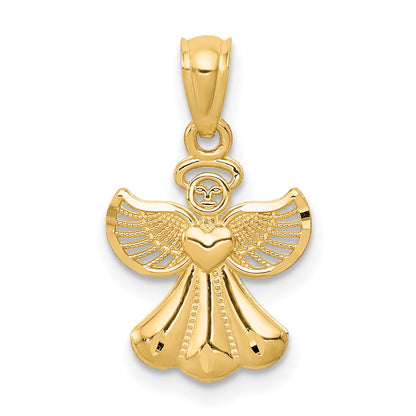 14k Yellow Gold 14k Polished Angel Pendant
