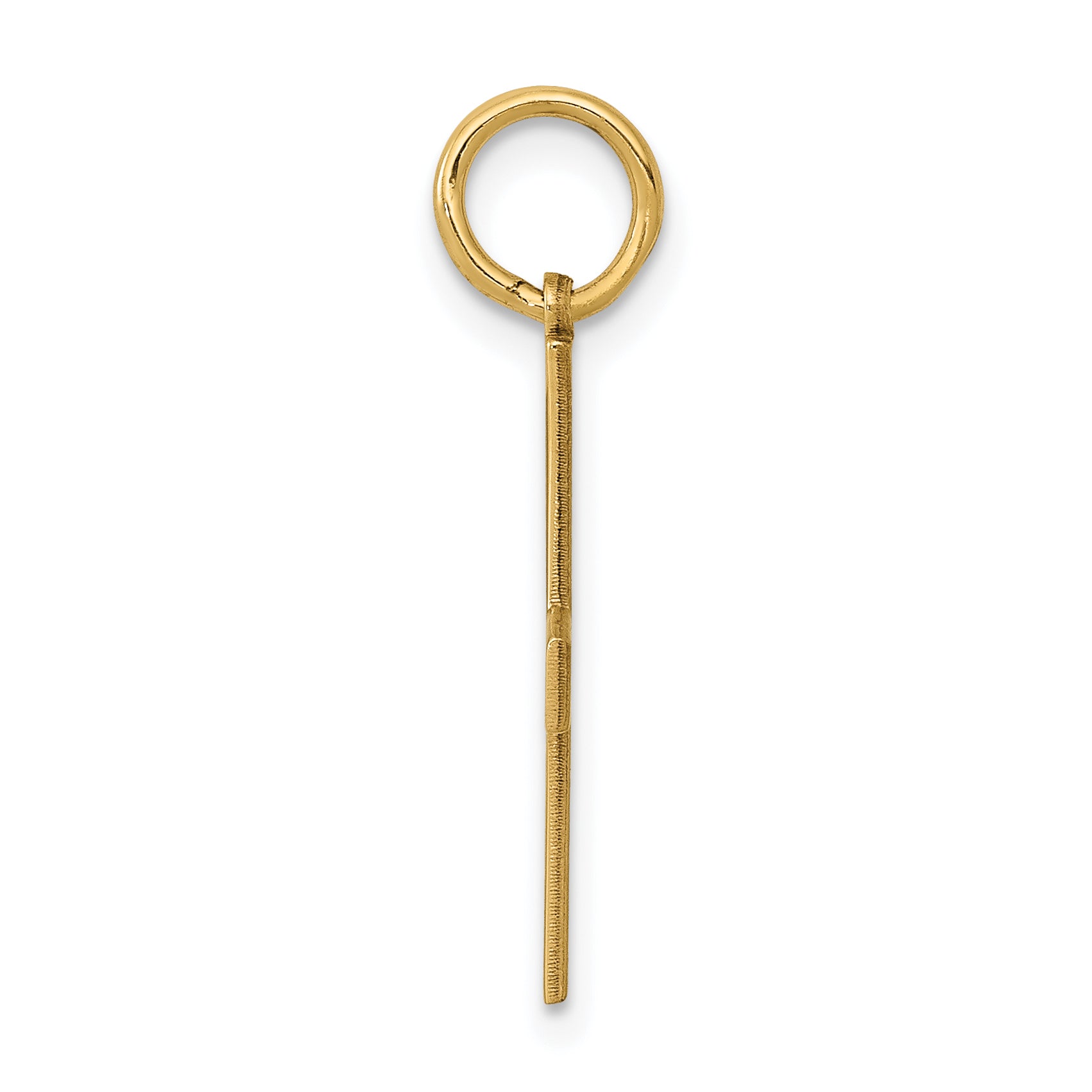 14k Yellow Gold 14K Laser Designed Greek Cross Charm