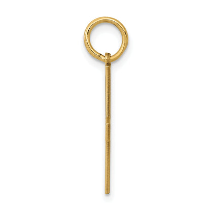 14k Yellow Gold 14K Laser Designed Greek Cross Charm