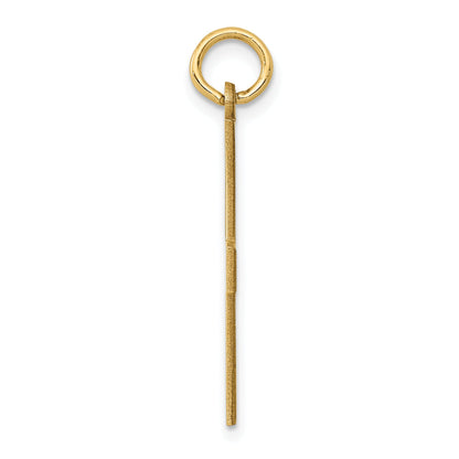 14k Yellow Gold 14K Laser Designed Greek Cross Pendant