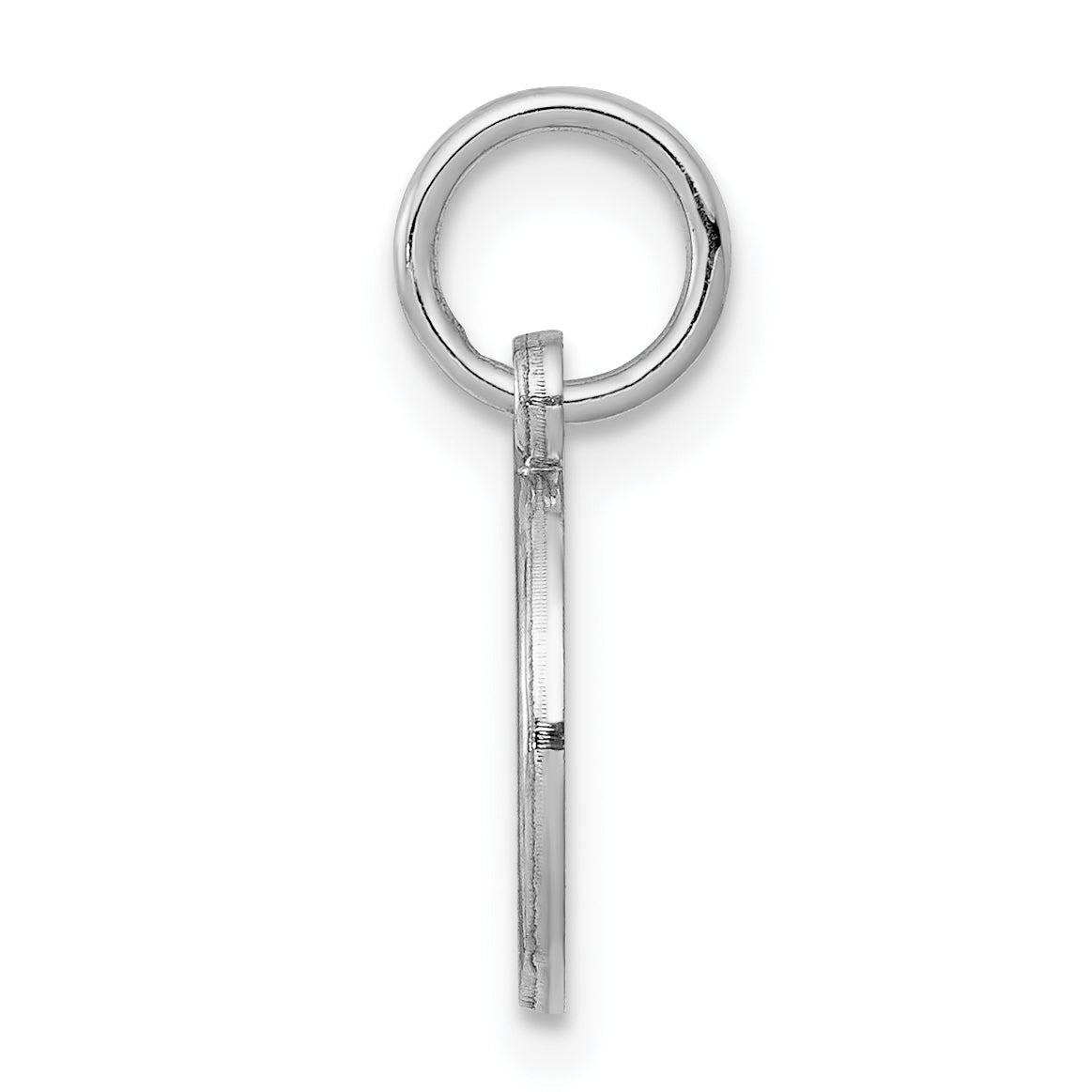 Sterling Silver Rhodium Plated Medical Charm