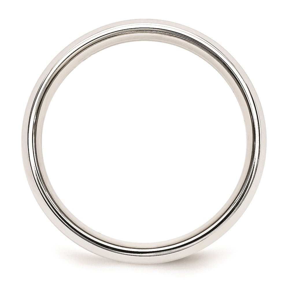 Solid 14K Yellow Gold Two-Tone 5mm Domed Size 12 Wedding Men's/Women's Wedding Band Ring