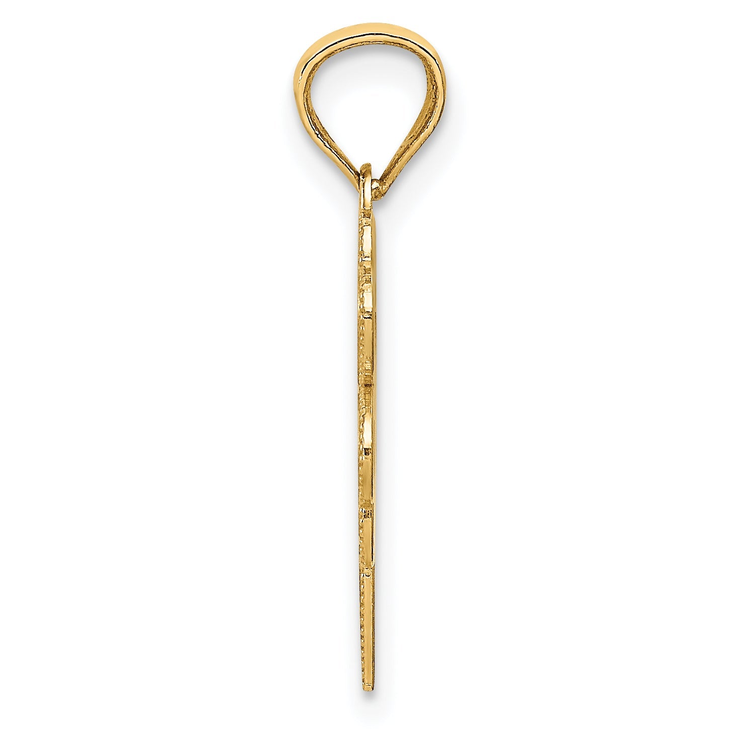 14k Yellow Gold 14k Four Leaf Clover Pendant