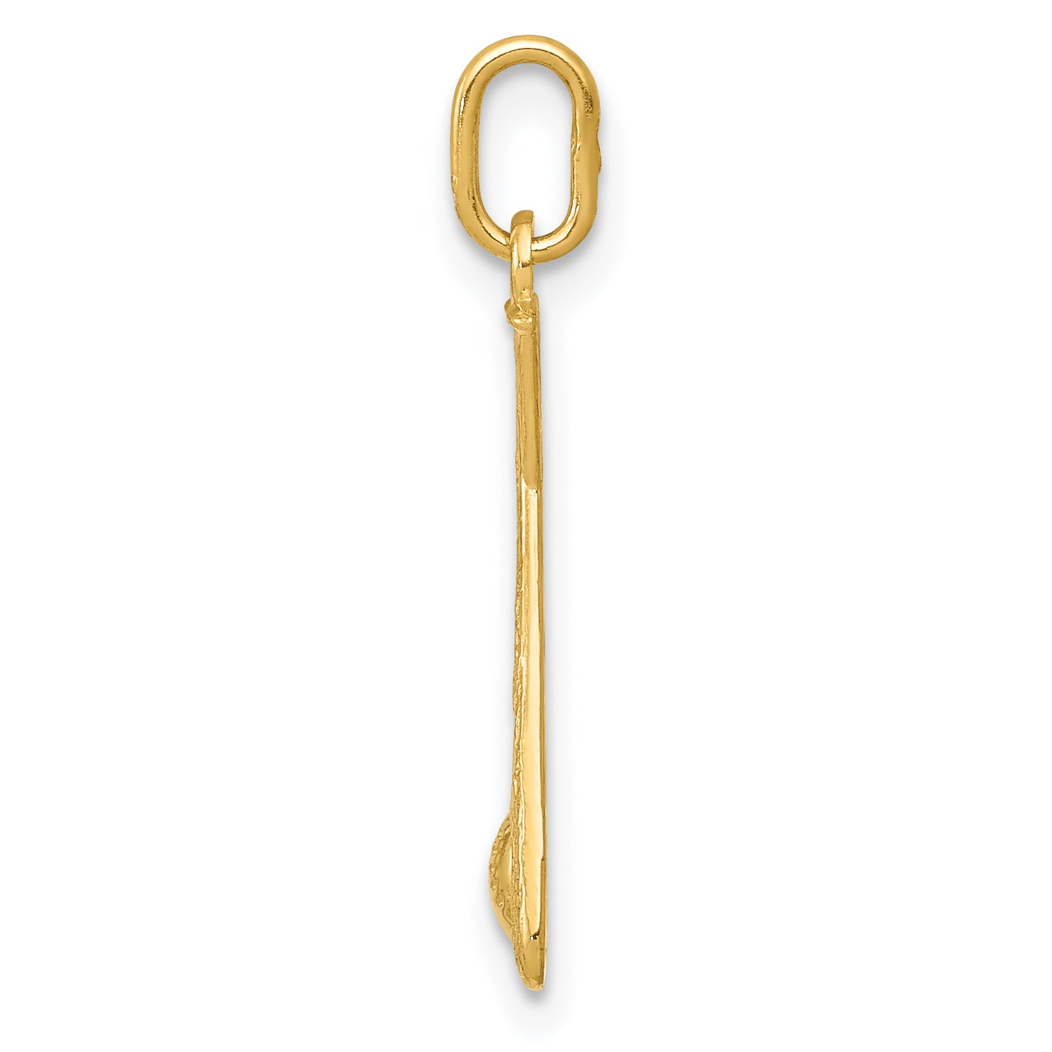 14k Yellow Gold 14K Baseball Bats and Ball Pendant