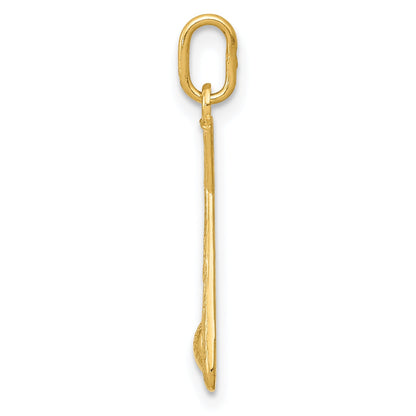 14k Yellow Gold 14K Baseball Bats and Ball Pendant