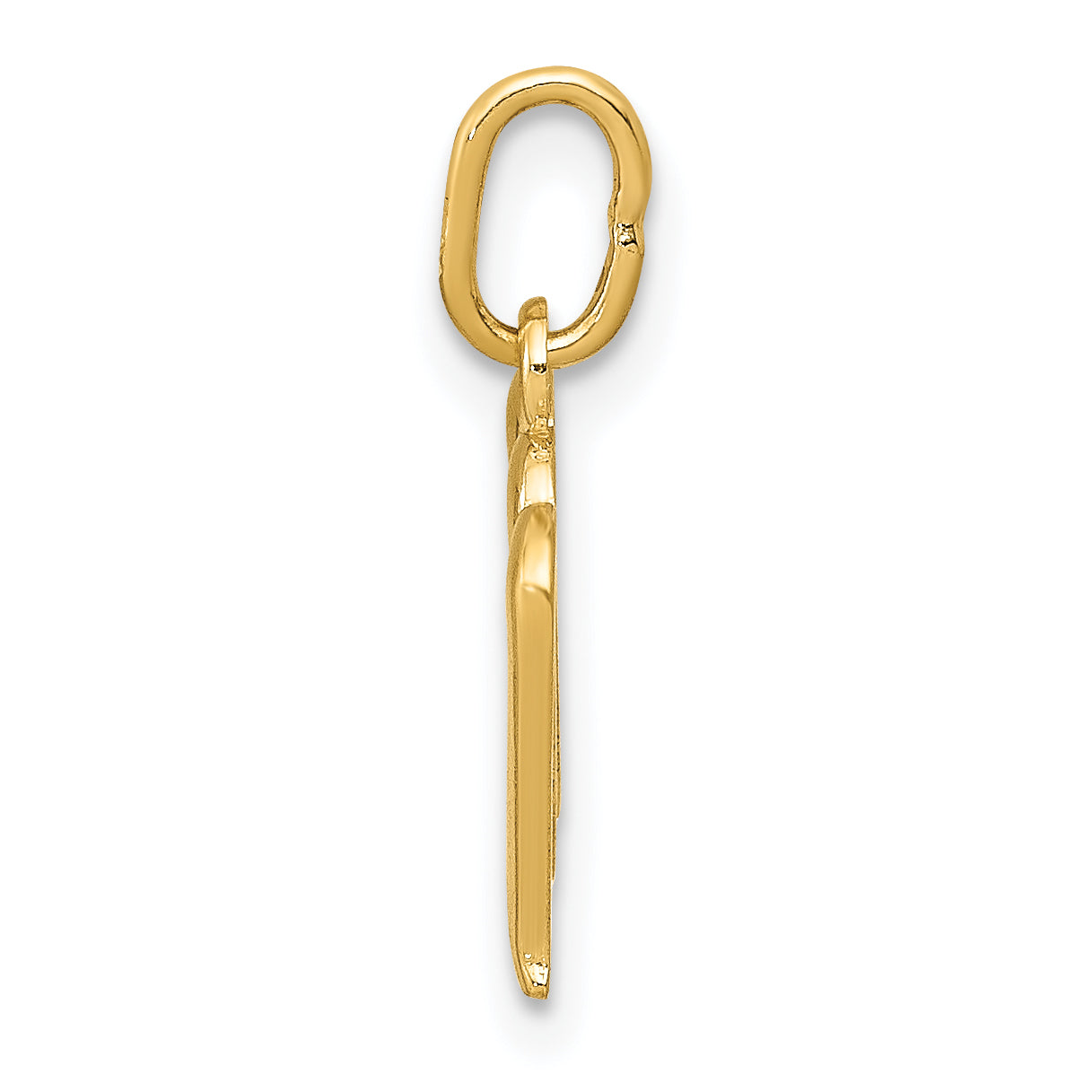 14k Yellow Gold 14k Yellow Gold Letter M Initial Charm