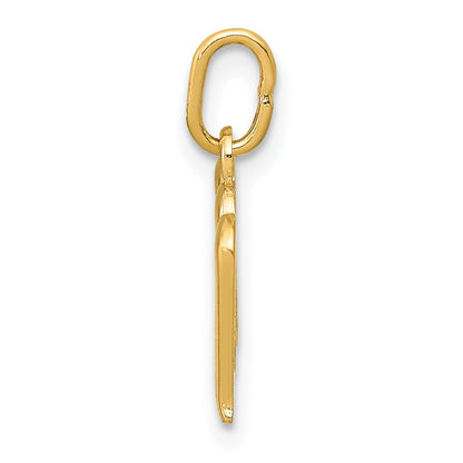 14k Yellow Gold 14k Yellow Gold Letter M Initial Charm