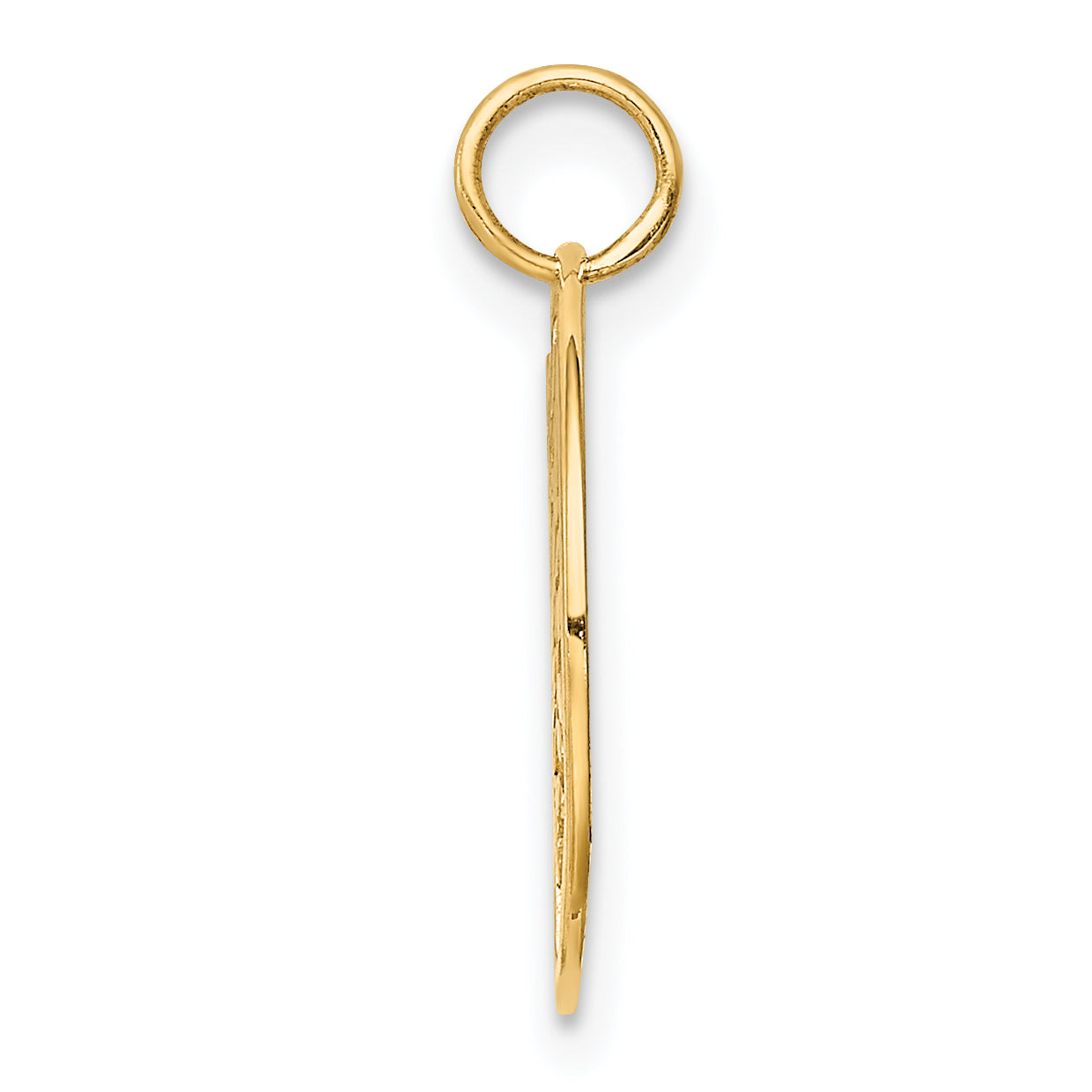 14k Yellow Gold 14k Round Tree Pendant