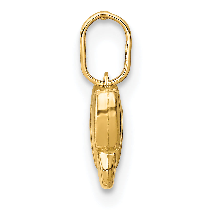 14k Yellow Gold 14k Polished Butterfly Charm