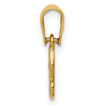 14k Yellow Gold 14k Kitten Pendant