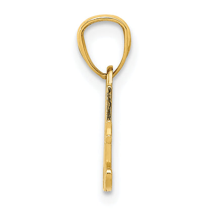 14k Yellow Gold 14k #1 AUNT Pendant