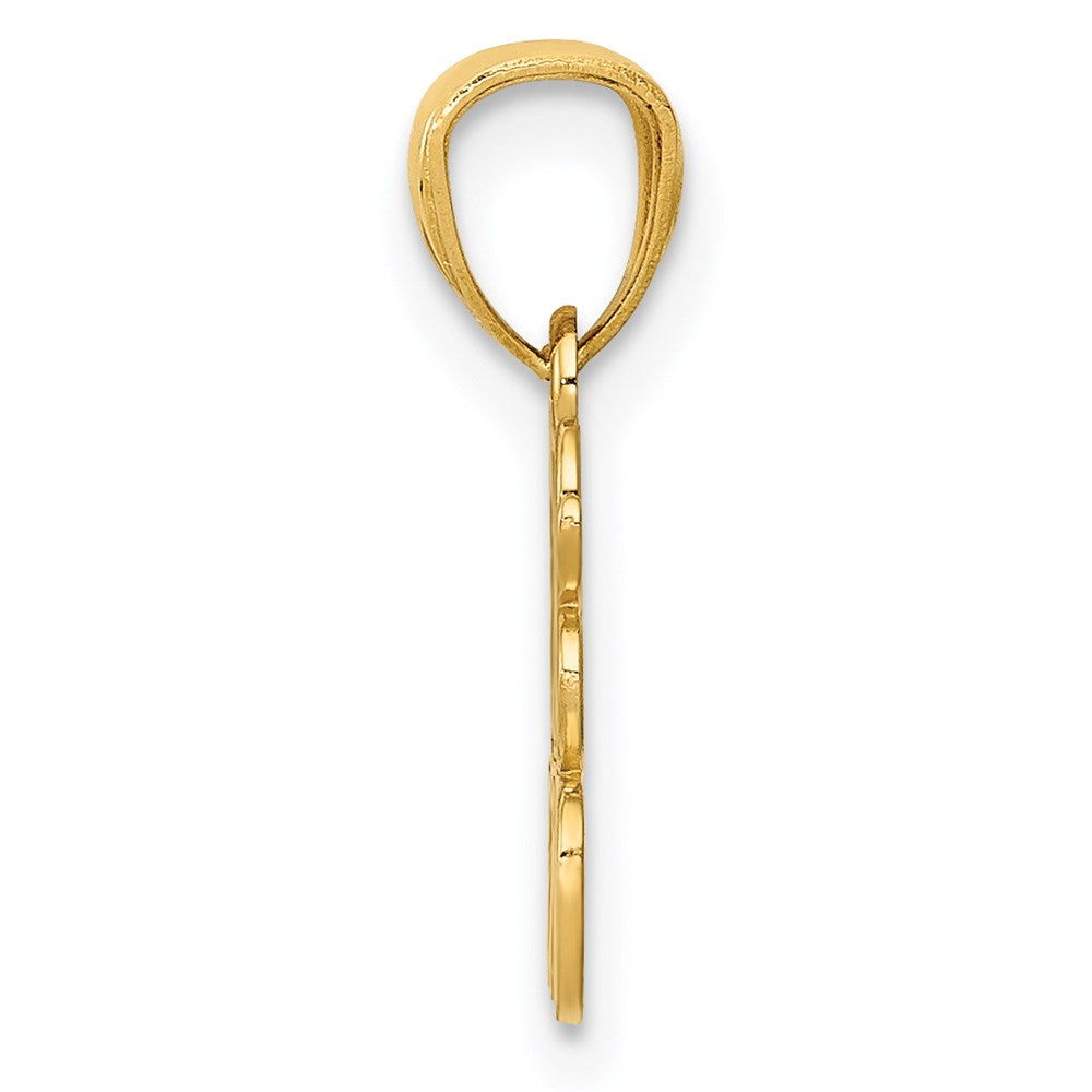 14k Yellow Gold 14k BEST FRIEND Pendant