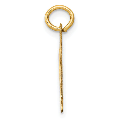 14k Yellow Gold 14k Pistol Charm