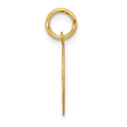 14k Yellow Gold 14k Small EMT Medical Charm