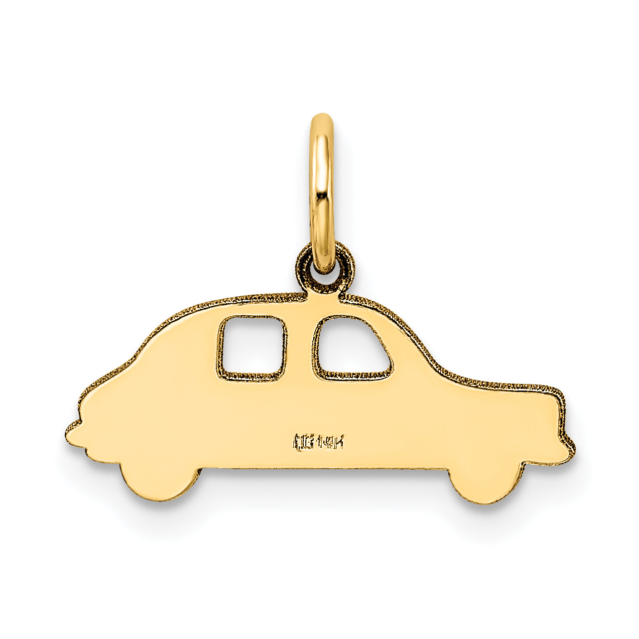 14k Yellow Gold 14k Compact Car Charm