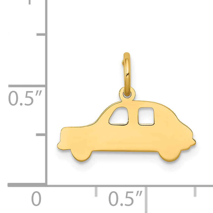 14k Yellow Gold 14k Compact Car Charm