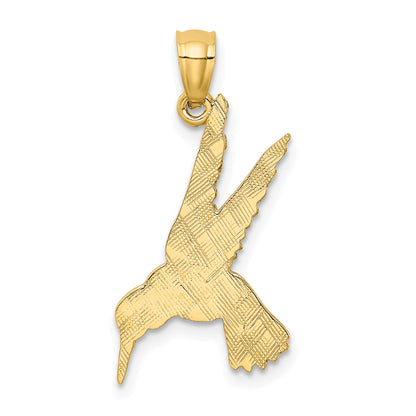 14k Yellow Gold 14k Hummingbird Pendant