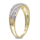 Original Amour 10k Yellow Gold 1/10 CT Diamond Men's Ring