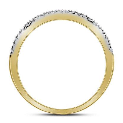 14k Yellow Gold Princess Diamond Halo Bridal Wedding Ring Set 1 Cttw
