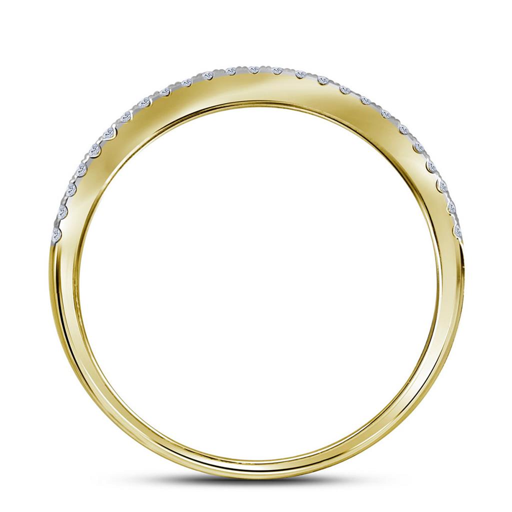 14k Yellow Gold Princess Diamond Bridal Wedding Ring Set 1-1/2 Cttw