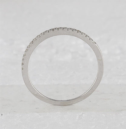 14k White Gold Princess Diamond Halo Bridal Wedding Ring Set 1 Cttw