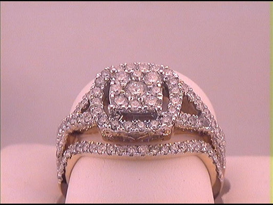 1 CTW-Diamond CIARA BRIDAL SET