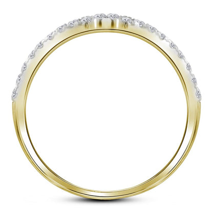 14k White Gold Round Diamond Bridal Wedding Ring Set 1 Cttw (Certified)
