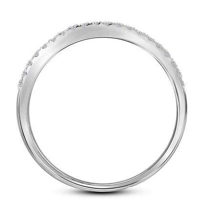 14k White Gold Round Diamond Bridal Wedding Ring Set 1 Cttw (Certified)