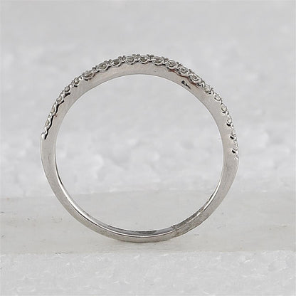 14k White Gold Round Diamond Bridal Wedding Ring Set 1-1/2 Cttw (Certified)