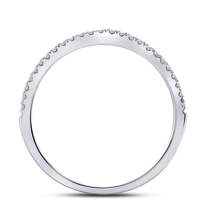 14k White Gold Pear Diamond Bridal Wedding Ring Set 1 Cttw (Certified)