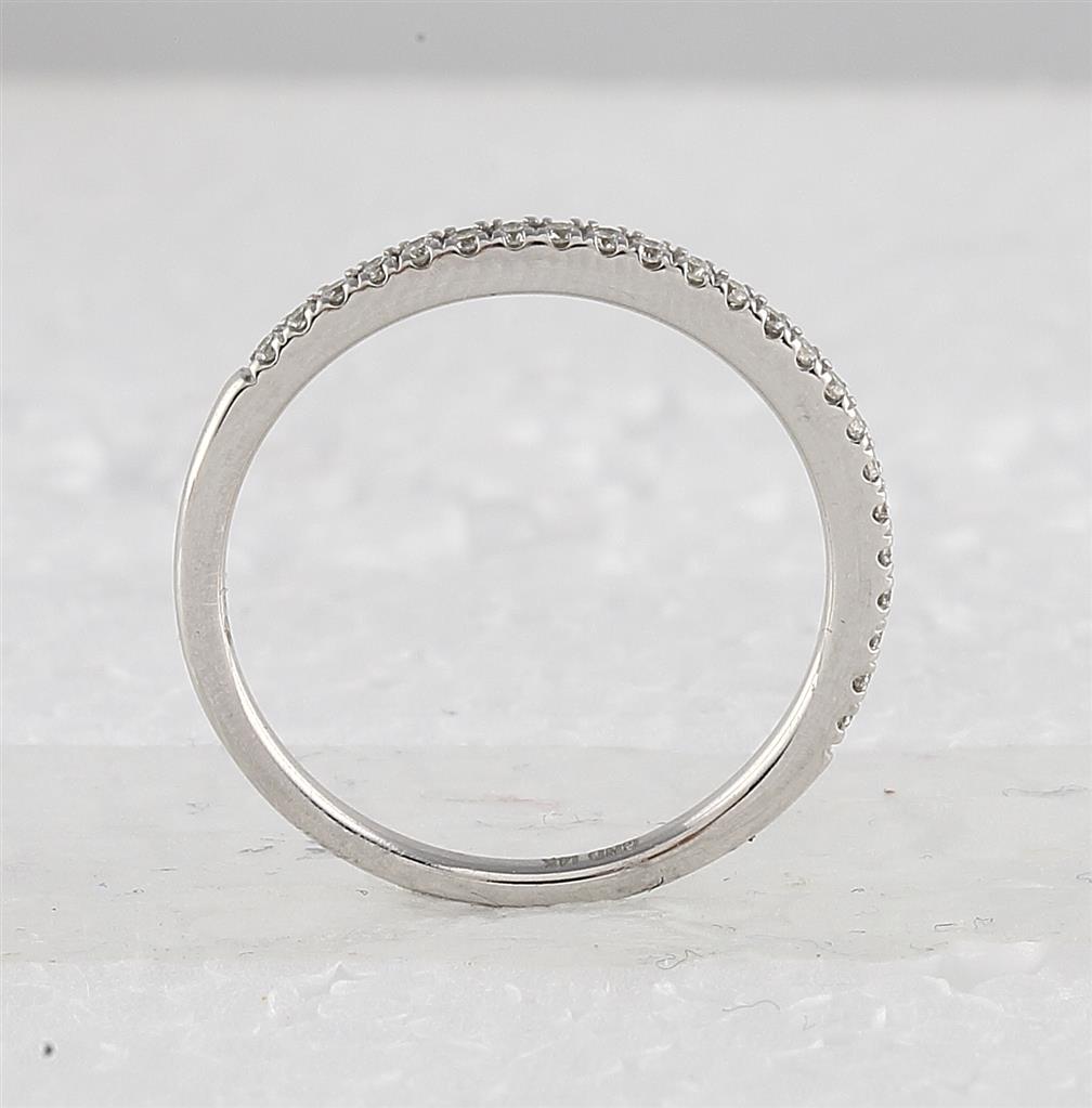 14k White Gold Round Diamond Bridal Wedding Ring Set 1 Cttw (Certified)