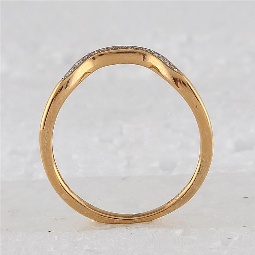 14k Yellow Gold Princess Diamond Bridal Wedding Ring Set 1/2 Cttw (Certified)