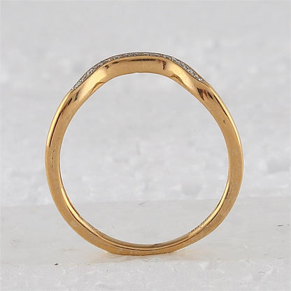 14k Yellow Gold Princess Diamond Bridal Wedding Ring Set 1/2 Cttw (Certified)