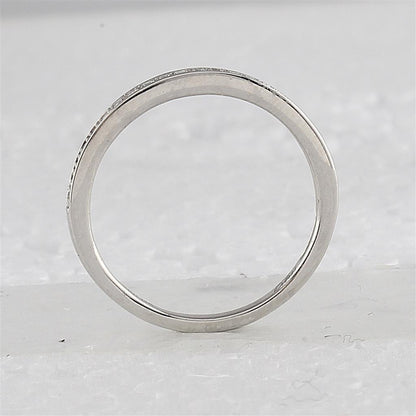 14k White Gold Round Diamond Bridal Wedding Ring Set 7/8 Cttw (Certified)