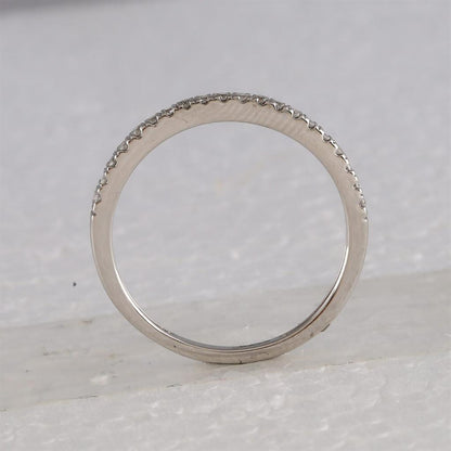 14k White Gold Round Diamond Bridal Wedding Ring Set 1 Cttw (Certified)