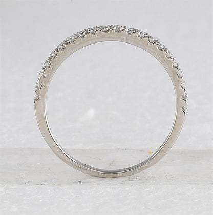 14k White Gold Round Diamond Bridal Wedding Ring Set 2 Cttw