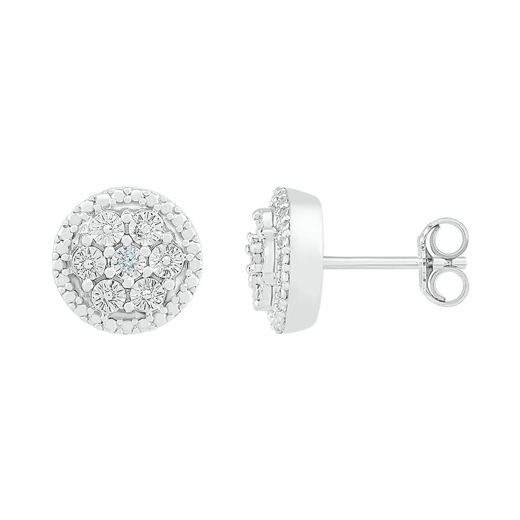 0.01CTW-Diamond EARRING