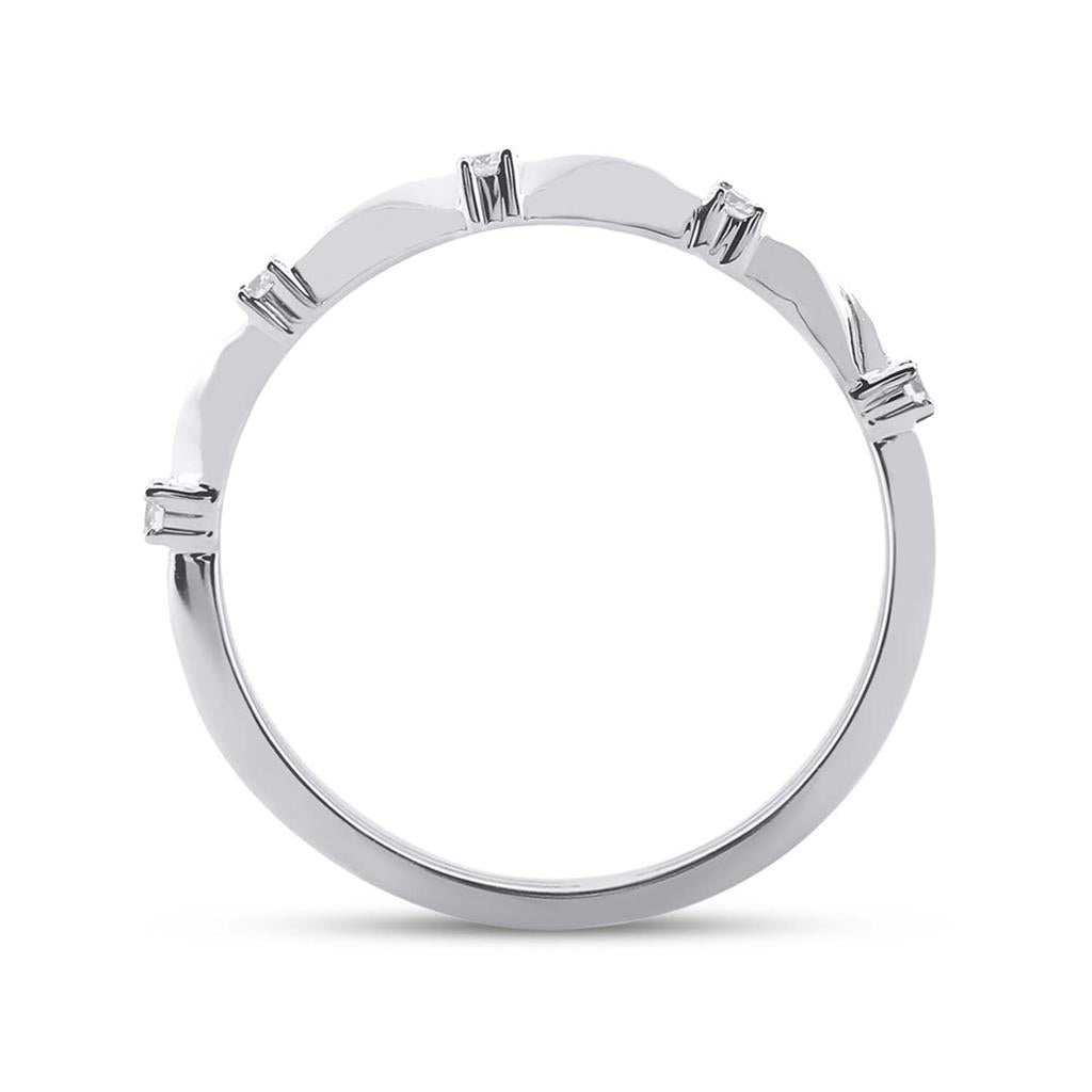 14k White Gold Round Diamond Bridal Wedding Ring Set 1 Cttw (Certified)
