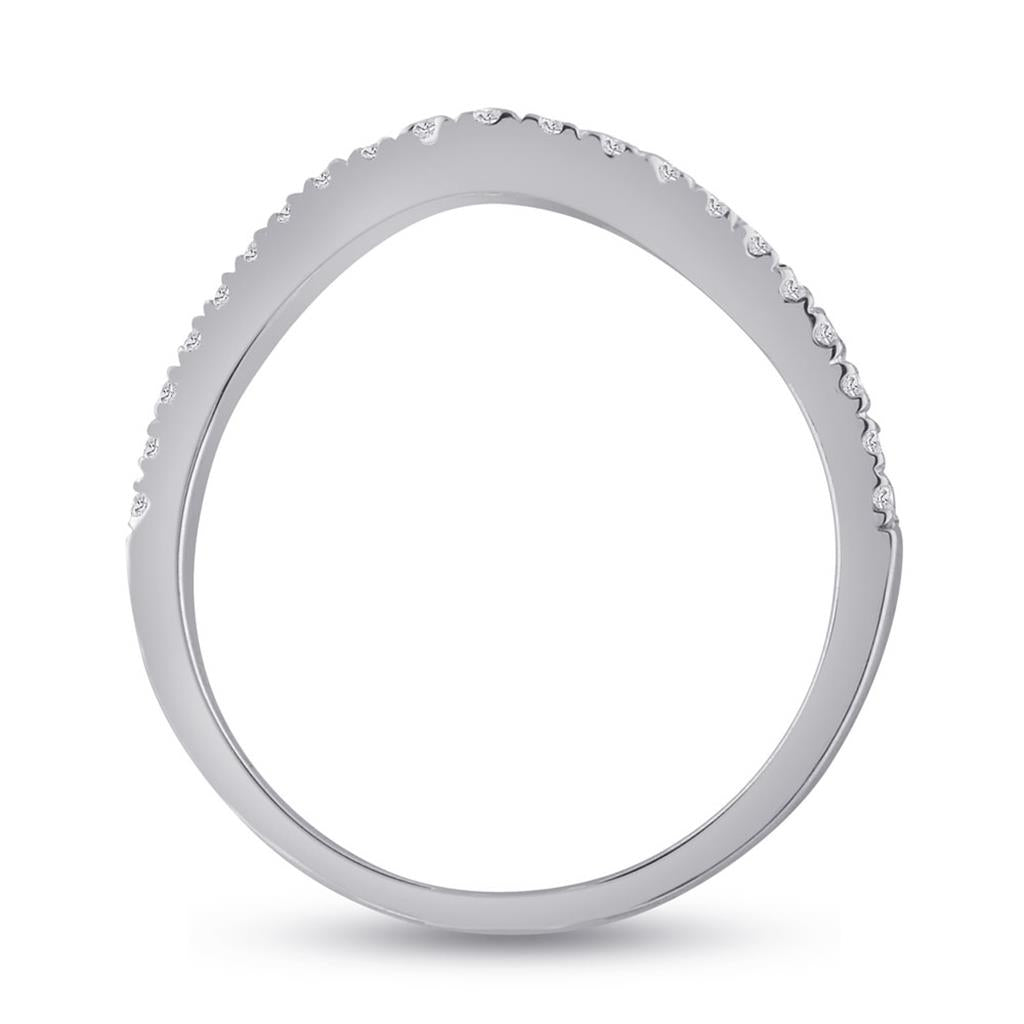 14k White Gold Round Diamond Bridal Wedding Ring Set 1-3/4 Cttw