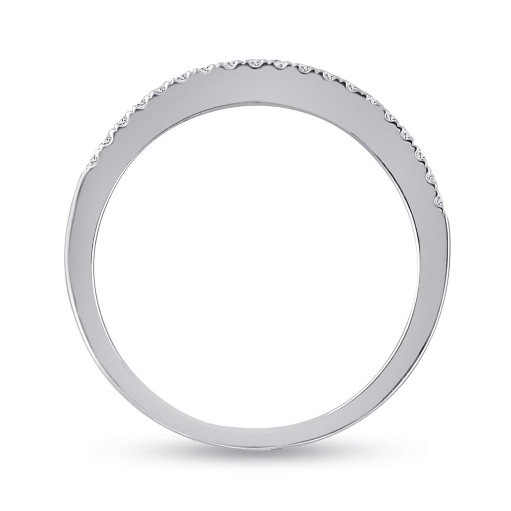 14k White Gold Princess Diamond Bridal Wedding Ring Set 1-3/4 Cttw