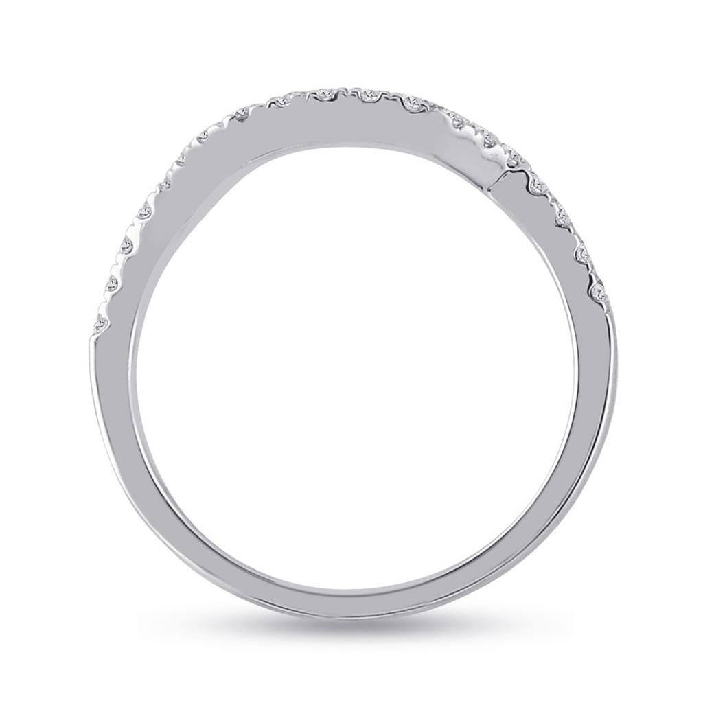 14k White Gold Round Diamond Bridal Wedding Ring Set 1-1/4 Cttw