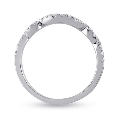 14k White Gold Round Diamond Bridal Wedding Ring Set 1-1/3 Cttw