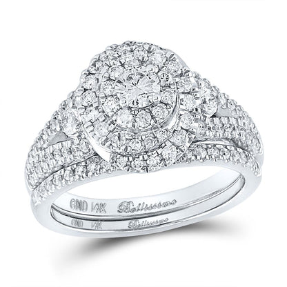 1 CT-Diamond 1/5CT-CRD BELLISIMMO BRIDAL SET CERTIFIED