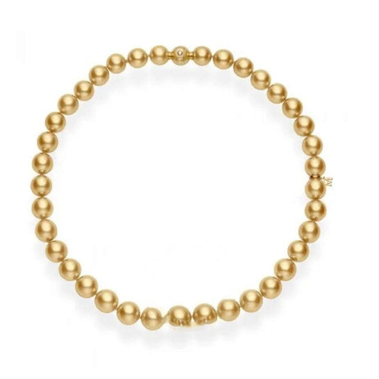 Original Mikimoto Golden South Sea Cultured Pearl Necklace