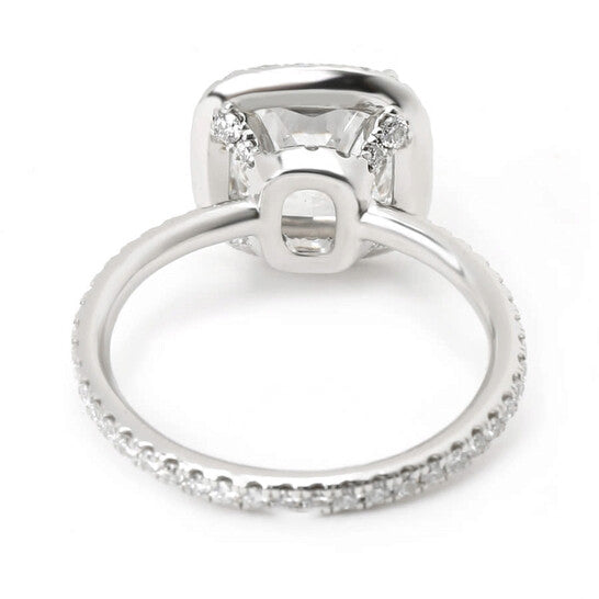 Original Pre-Owned Harry Winston Diamond Engagement Ring in Platinum (2.66 ct Cushion D/VVS2)