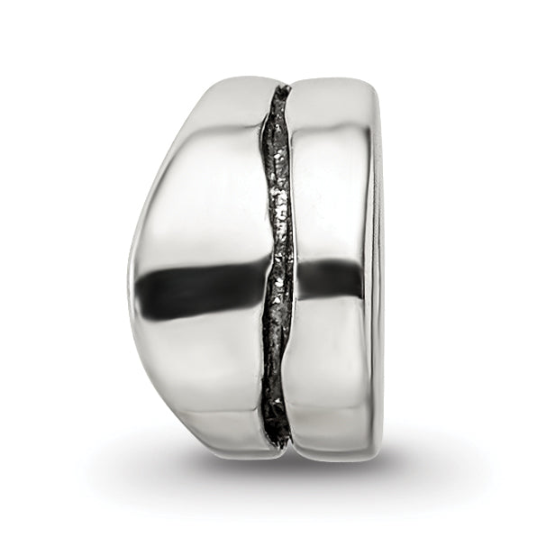 Sterling Silver Reflections Wavy Spacer Bead