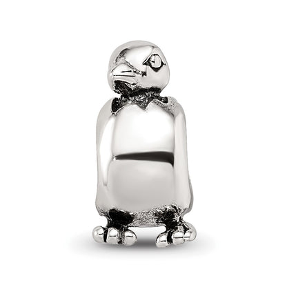 Sterling Silver Reflections Baby Bird In Egg Bead